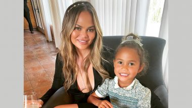 Chrissy Teigen Get a Butterfly Tattoo Drawn by Her Daughter Luna, Reveals That John Legend Bailed On Getting One