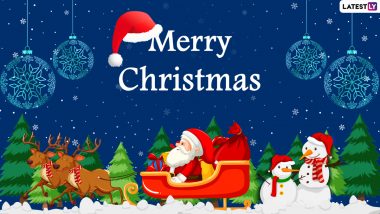 Merry Christmas Greetings 2021: Send Wishes, HD Images, WhatsApp Messages, Wallpapers & Quotes To Observe the Nativity of Jesus Christ!