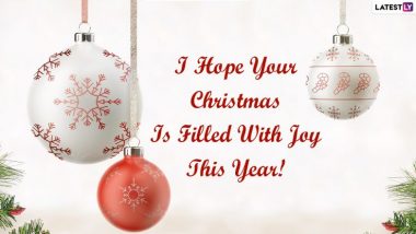 Latest Merry Christmas 2021 Greetings: Wishes, Quotes, Sayings and WhatsApp Messages To Share on Social Media and With Your Loved Ones