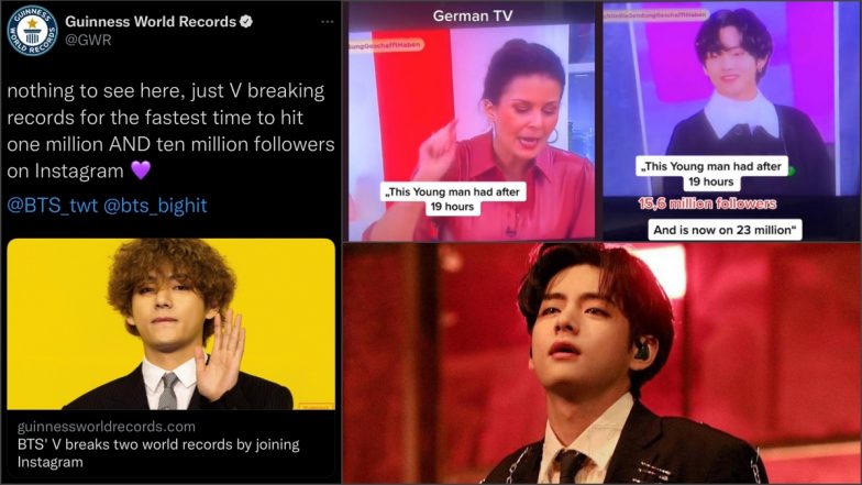 Congratulations Kim Taehyung Says Bts Army After V Bags Guinness World Records Check Best Tweets Latestly