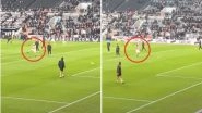 Cristiano Ronaldo Reacts to Newcastle Fans Jeering at Him During Warmup, Video Goes Viral