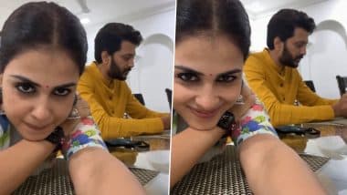 Genelia Deshmukh Pens a Beautiful Note for Hubby Riteish Deshmukh on His 43rd Birthday, Says ‘I Can Never Do Life Without You’ (Watch Video)