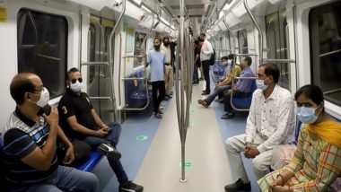 COVID-19 in Delhi: Metro to Run With 100% Seating Capacity, No Standing Passengers Will Be Allowed, Says DMRC