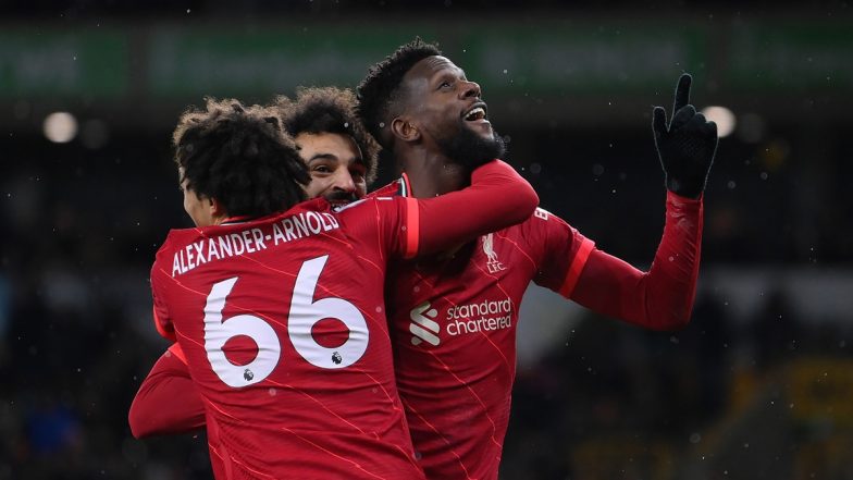 Divock Origi’s Late Goal Helps Liverpool Register 1-0 Win Over Wolves in EPL 2021-22 (Watch Video Highlights)