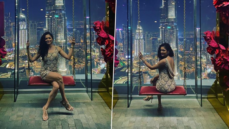 Holy Moly! Drashti Dhami Flaunts Sexy Back and Picturesque Burj Khalifa View in Insta Photos