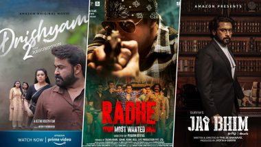 Year Ender 2021: Mohanlal’s Drishyam 2, Salman Khan’s Radhe, Suriya’s Jai Bhim – Popular Actors’ Films That Released On OTT Platforms
