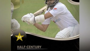 Sports News | Ban Vs Pak, 2nd Test: Visitors Reach 188/2 Before Rain Washes out Day Two