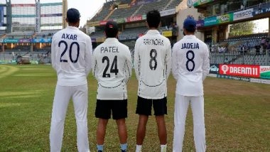 Sports News | Ind Vs NZ: Top Spinners Create Picture-perfect Moment After 2nd Test