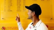 Sports News | 'Hardwork Culminating into Something That Goes Beyond', Says Mayank After Making It to Wankhede's Honours Board