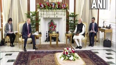 World News | Russia Concerned over Developing Situation in Afghanistan, Says Putin in Meeting with Modi