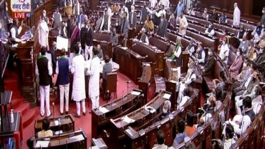 India News | Opposition Parties Stage Walkout from Rajya Sabha over Inflation
