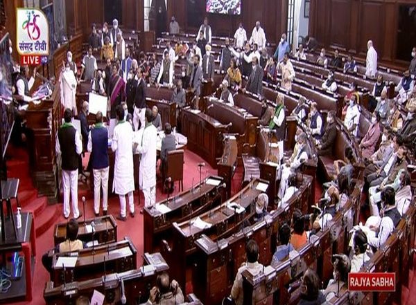 India News | Opposition Parties Stage Walkout from Rajya Sabha over Inflation