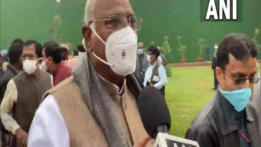 India News | Opposition Leaders to Hold Meeting over Suspension of 12 MPs: Kharge