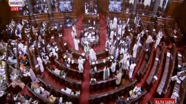 India News | Winter Session: Rajya Sabha Adjourned for the Day Amid Ruckus by Opposition MPs