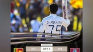 Sports News | SL Vs WI: Dhananjaya De Silva's Ton Helps Hosts Extend Lead to 279 (Day 4)