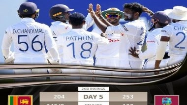 Sports News | Embuldeniya, Mendis Shine as Sri Lanka Defeat Windies in 2nd Test, Clinch Series 2-0