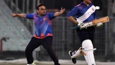 Sports News | BCCI AGM Festival Match: Jay Shah Picks 3/58 as Team Sourav Ganguly Falls Short by 1 Run