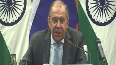 2+2 Ministerial Dialogue: Ahead of Vladamir Putin's Visit, Russian Foreign Minister Sergey Lavrov to Arrive in India Tomorrow