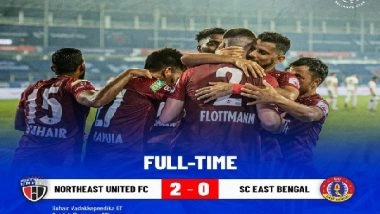 Sports News | ISL: NorthEast United FC Stun SC East Bengal to Register Their Second Win of Season