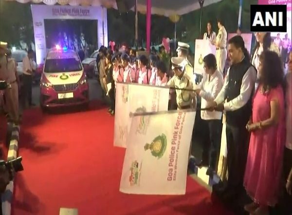 India News | Pink Force of Goa Police Flagged off to Enhance Safety, Security of Women, Children