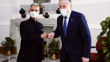 World News | Jaishankar Welcomes Tajikistan FM, Says Looking Forward to Our Talks