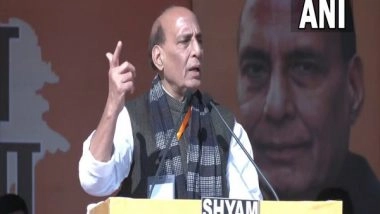 India News | BJP Doesn't Do Politics by Lying to People, Says Rajnath Singh