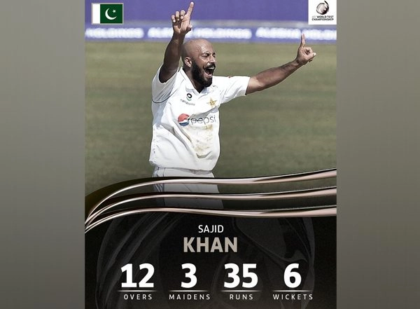 Sports News | Ban Vs Pak: Sajid Khan Bamboozles Hosts After Visitors Declare Early on Day 4