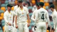 Sports News | Ashes, 1st Test: Skipper Cummins Takes Five as England Bowled out for 147 (Tea, Day 1)