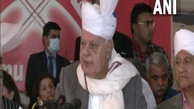 India News | Farooq Abdullah Slams Centre over Delay in Delimitation of Constituencies in J-K