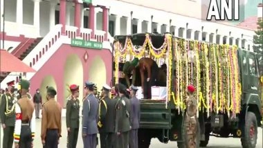 India News | Chopper Crash: Mortals Remains of CDS Rawat, Others to Reach Delhi Today