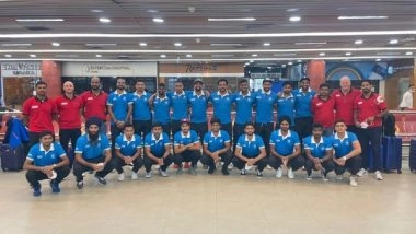 Sports News | Asian Champions Trophy: Defending Champions Indian Men's Hockey Team Leave for Dhaka