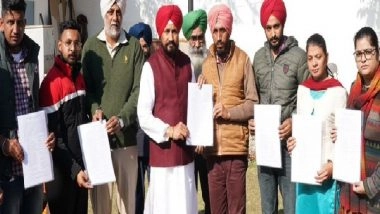 India News | CM Channi Hands over Appointment Letters to Kin of Deceased Punjab Farmers