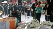 India News | Wife, Daughter Pay Last Respect to Lt Col Harjinder Singh