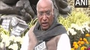India News | Suspension of 12 Opposition MPs Against Rajya Sabha Rules, Constitution: Kharge