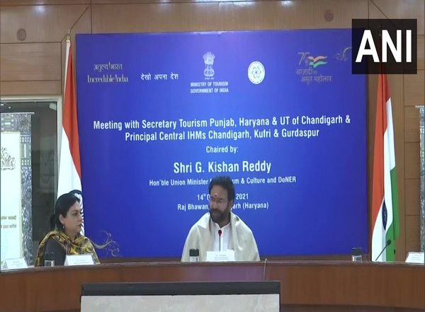 India News | G Kishan Reddy Holds Review Meeting with Tourism Secretaries of Punjab, Haryana, Chandigarh