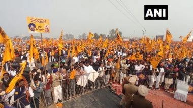 India News | Moga: Shiromani Akali Dal Holds Rally to Mark 100 Years of Party's Foundation