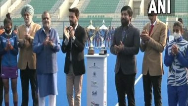Sports News | Sports Minister Anurag Thakur Kick Starts 1st Edition of Khelo India U-21 Women's Hockey League