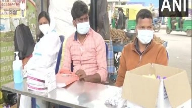India News | Bengaluru: Rapid Test for COVID-19 Conducted at KR Market