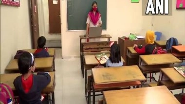 India News | Schools in Pune Reopen for Classes 1-7 Today, Only Students with Consent Letter of Parents Allowed