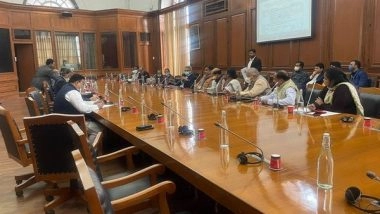 India News | BJD MPs Meet Nitin Gadkari to Discuss Development Projects in Odisha