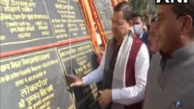 India News | CM Dhami Inaugurates Welfare Schemes in Almora
