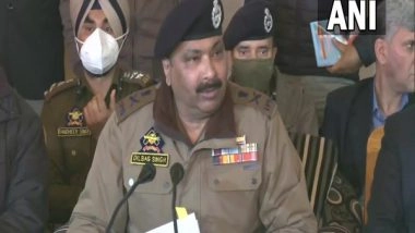 India News | 134 Youngsters Joined Terror Groups in J-K This Year: DGP Dilbag Singh