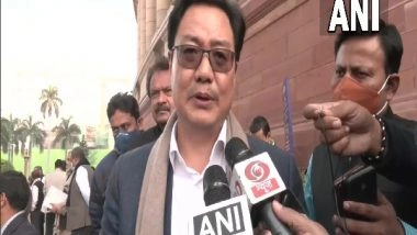 India News | Election Laws (Amendment) Bill: Linking Aadhaar with Electoral Roll Optional, Not Mandatory, Says Rijiju