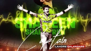 Sports News | Huge Honour to Lead Lahore Qalandars in PSL, Says Shaheen Shah Afridi