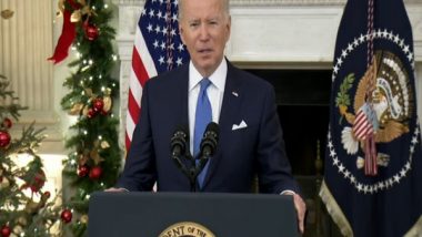 World News | Biden Unveils Plan to Deal with Omicron Cases; Rapid At-home COVID Tests, More Troops for Hospitals
