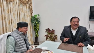 India News | Harak Singh Rawat Meets Uttarakhand CM at His Residence
