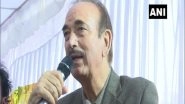 India News | Religious Conversions Happen when People Get Influenced, Not by Fear of Sword: Ghulam Nabi Azad