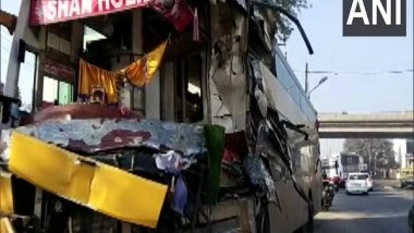 India News | Ambala: 5 Killed, 8 Injured in Bus Accident on Ambala-Delhi Highway