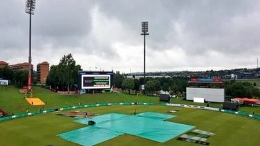 Sports News | SA Vs Ind, 1st Test: Start of Day 2 Delayed Due to Rain