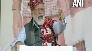 India News | BJP Works for 'Sabka Saath, Sabka Vikas', Others Work Only for 'Parivar Ka Swarth': PM Modi in Mandi